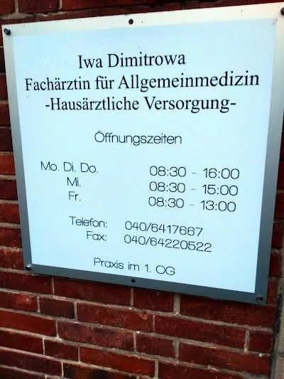 Iwa Dimitrowa Specialist f. General medicine