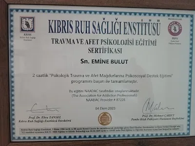 Ailedanışmanı Emine Bulut