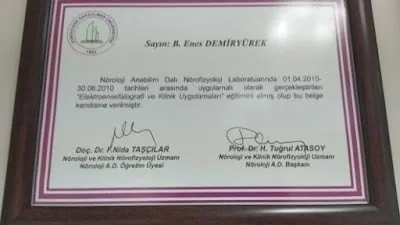 بروفيسور Bekir Enes Demiryürek