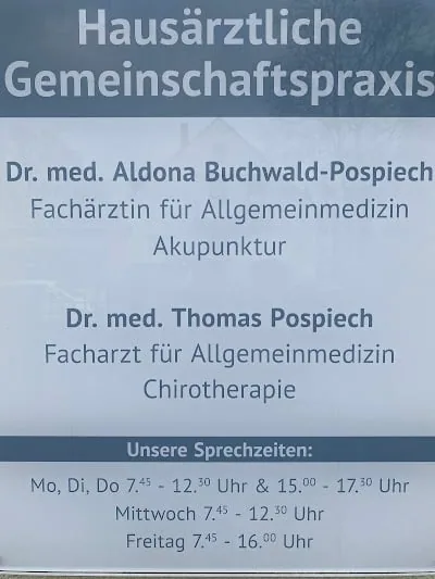 Dr. Thomas Pospiech- Dr. Aldona Buchwald-Pospiech