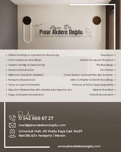 د. متخصص Pınar Akdere Doğdu