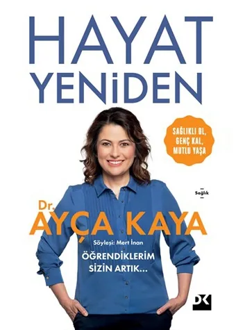 Ayça Kaya sağlıklı ve kalıcı zayıflamanın formülünü ve fazla kilolarımızın hepsinden kurtulmak ve bir daha hiç kilo almamanın sırlarını bu kitaplarında anlatıyor.